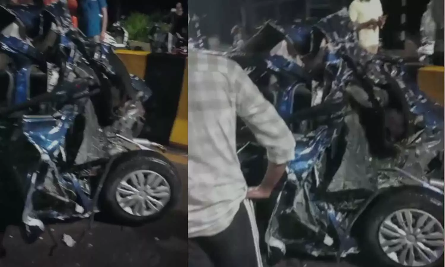 മലപ്പുറത്ത് ദേശീയപാതയിൽ ലോറിക്ക് പിന്നിൽ കാറിടിച്ച് അപകടം; രണ്ടു പേര്‍ മരിച്ചു