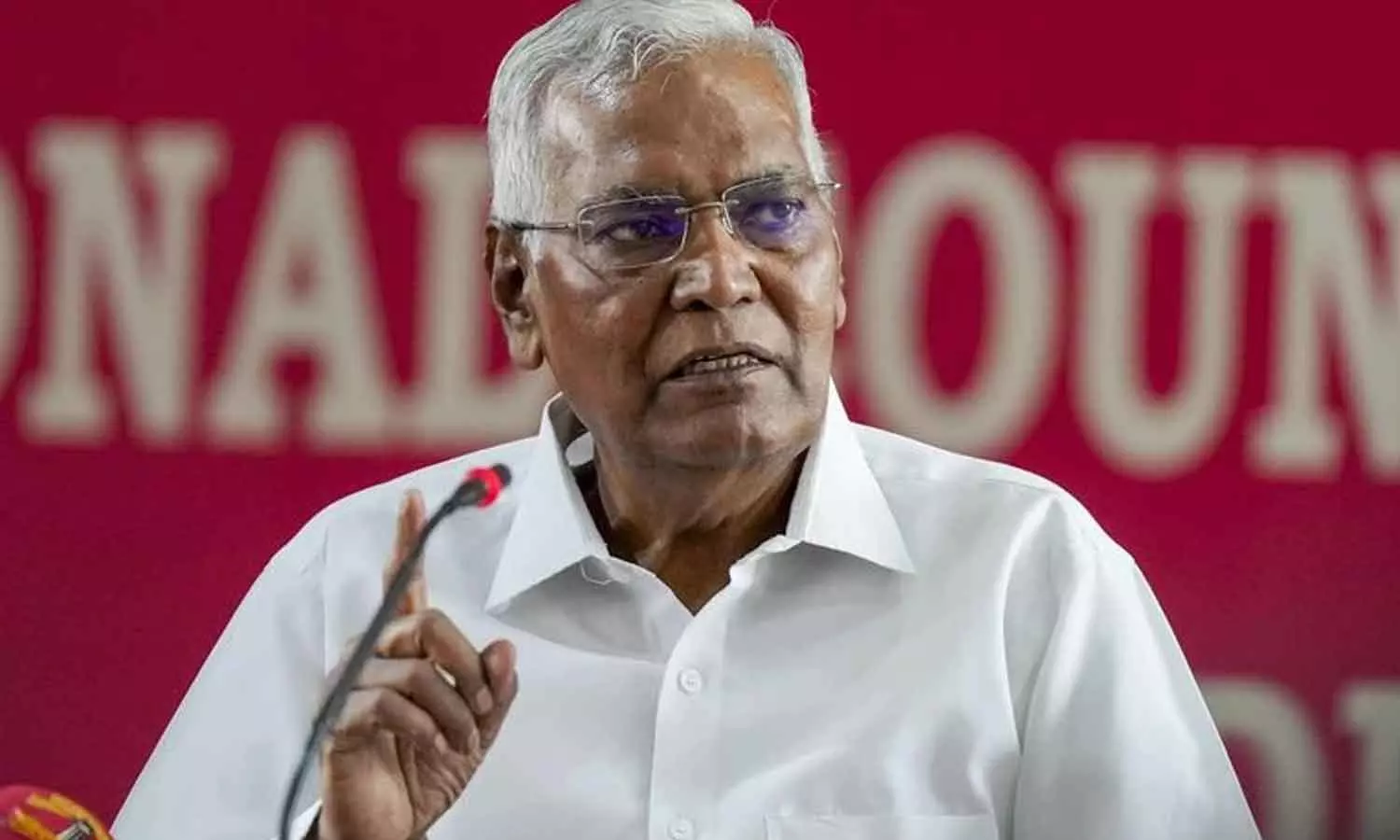 രാഹുൽ ഗാന്ധി രാഷ്ട്രീയ പക്വത കാണിക്കുന്നു, മോദിയെയും ബിജെപിയേയും നേരിട്ട് തന്നെ വെല്ലുവിളിക്കുന്നു: ഡി.രാജ