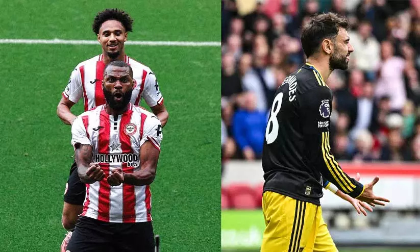 ബ്രെൻഡ്ഫോർഡിന് മുന്നിൽ തകർന്ന് യുനൈറ്റഡ്; ബ്രൂണോ ഫെർണാണ്ടസ് പെനാൽറ്റി പാഴാക്കി