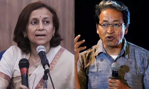 He Went to Pakistan by UN invitation, allegations against Sonam Wangchuk are false Says Wife