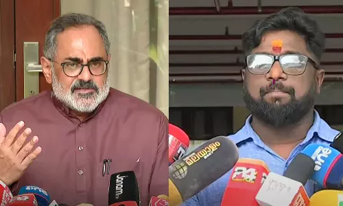 വ്യക്തിപരമായ വൈരാഗ്യം പാർട്ടിയുടെ നിലപാടല്ല; പ്രിന്റു മഹാദേവിനെ തള്ളി രാജീവ് ചന്ദ്രശേഖർ വ്യക്തിപരമായ വൈരാഗ്യം പാർട്ടിയുടെ നിലപാടല്ല; പ്രിന്റു മഹാദേവിനെ തള്ളി രാജീവ് ചന്ദ്രശേഖർ