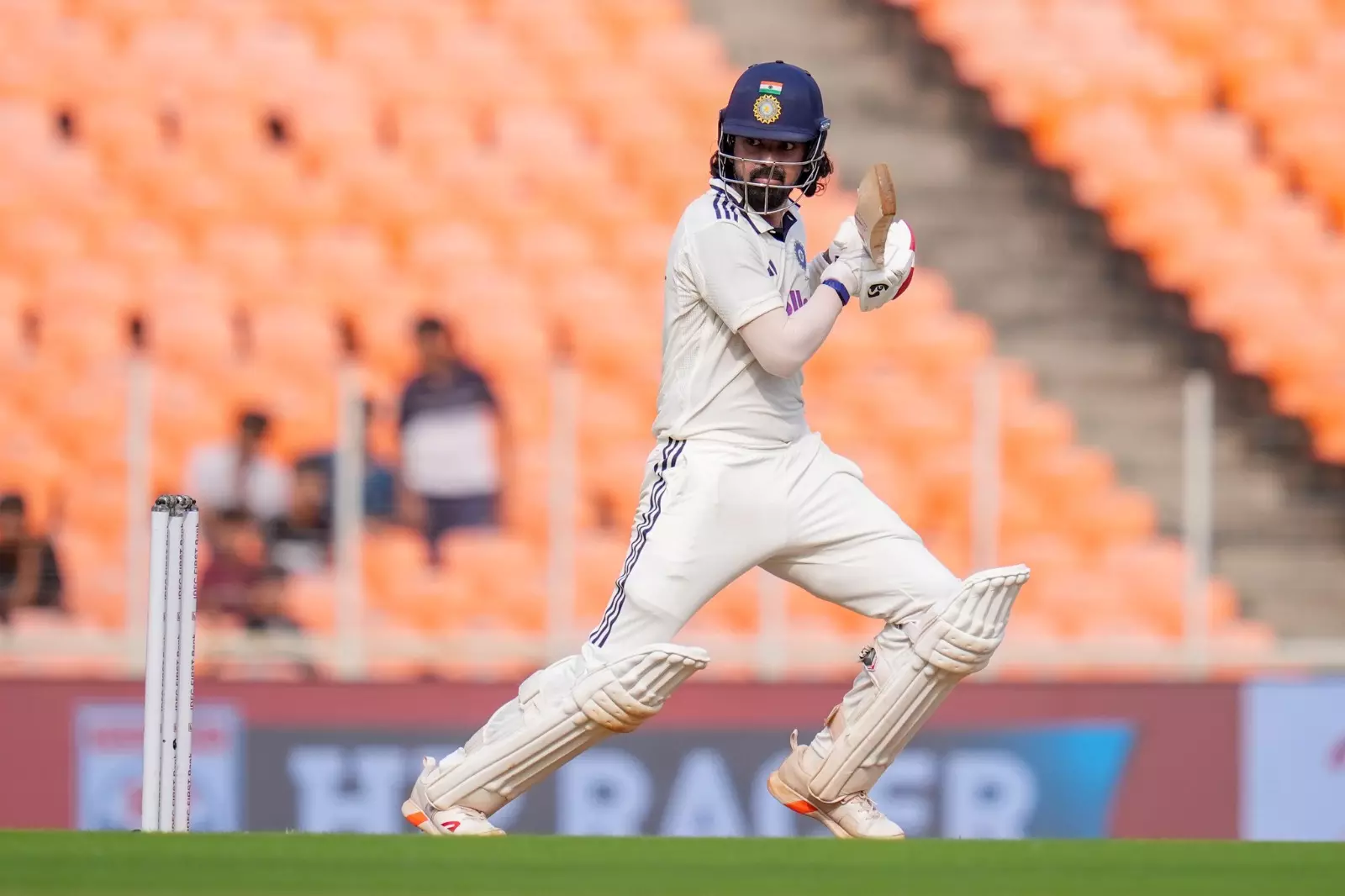 അഹമ്മദാബാദ് ടെസ്റ്റ്; വിൻഡീസിനെതിരെ ഇന്ത്യക്ക് മേൽകൈ; രാഹുലിന് അർദ്ധ സെഞ്ച്വറി