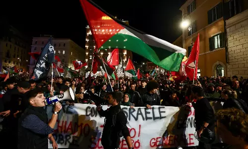 ഗ്ലോബൽ സുമൂദ് ഫ്ലോട്ടില്ല പിടിച്ചെടുത്തതിൽ ഇസ്രായേലിനെതിരെ ലോക വ്യാപക പ്രതിഷേധം