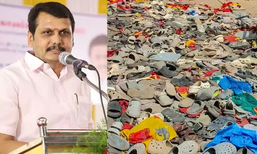 റോഡിൽ കണ്ടത് ചെരിപ്പുകൾ മാത്രം,ഒരു വെള്ളക്കുപ്പി പോലും കണ്ടില്ല; വിജയ്‌ക്കെതിരെ രൂക്ഷവിമർശനവുമായി സെന്തിൽ ബാലാജി