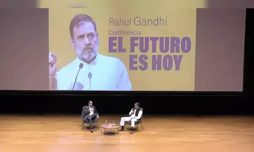 ഇന്ത്യയിൽ ജനാധിപത്യം ആക്രമിക്കപ്പെടുന്നു, ഭിന്നാഭിപ്രായം പ്രകടിപ്പിക്കാനുള്ള സാഹചര്യം വേണം: രാഹുൽ ഗാന്ധി