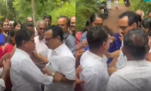 കെ.പി മോഹനൻ എംഎൽഎക്ക് നേരെ കൈയേറ്റം; സ്വമേധയാ കേസെടുത്ത് പൊലീസ്