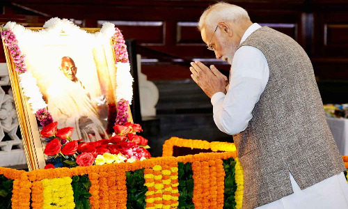 ഗാന്ധി ജയന്തി: ഗാന്ധി സ്മൃതിയിലെ പ്രാർഥനാസംഗമത്തിൽ പങ്കെടുത്ത് പ്രധാനമന്ത്രി