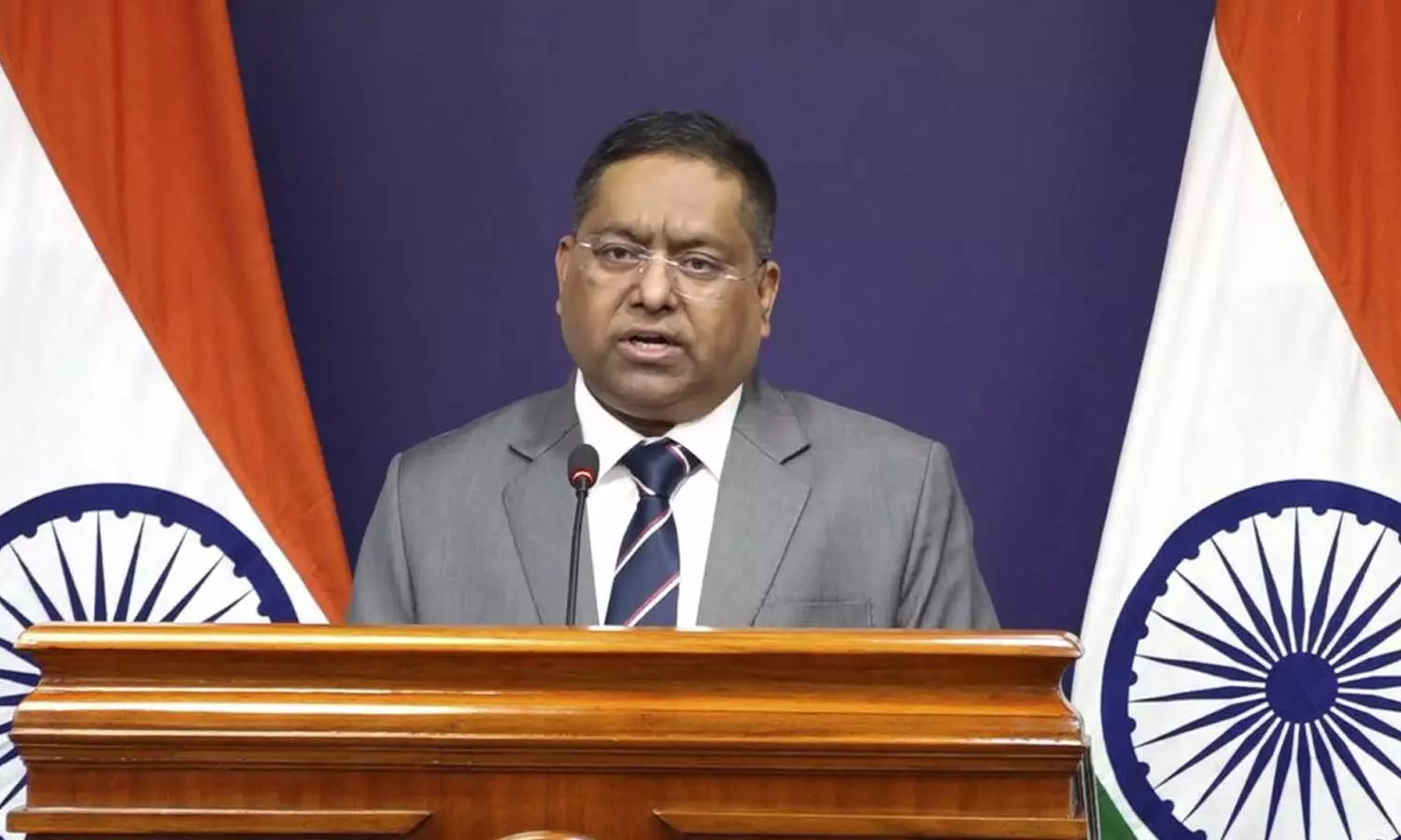 പാക് അധിനിവേശ കശ്മീരിലെ സംഘർഷം: പാകിസ്താന്റെ അടിച്ചമർത്തൽ സമീപനത്തിന്റെ പരിണതഫലമാണ് കാണുന്നത്; രൺധീർ ജയ്സ്വാൾ