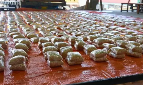 കണ്ടെയ്നറിലെ ചില്ലുപാളികൾക്കകത്ത് ലഹരി, കുവൈത്തിൽ 364 കിലോ കാപ്റ്റഗൺ ഗുളികകൾ പിടികൂടി