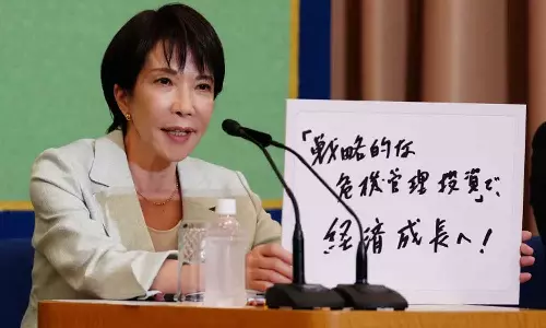 ജപ്പാനെ നയിക്കാൻ ആദ്യ വനിത; സനേ തകായിച്ചി പ്രധാനമന്ത്രിയാവുമെന്ന് റിപ്പോർട്ട്