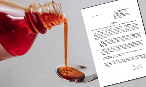 Do not give cough syrup to children under 2 years of age Drugs Controller issues circular Do not give cough syrup to children under 2 years of age Drugs Controller issues circular