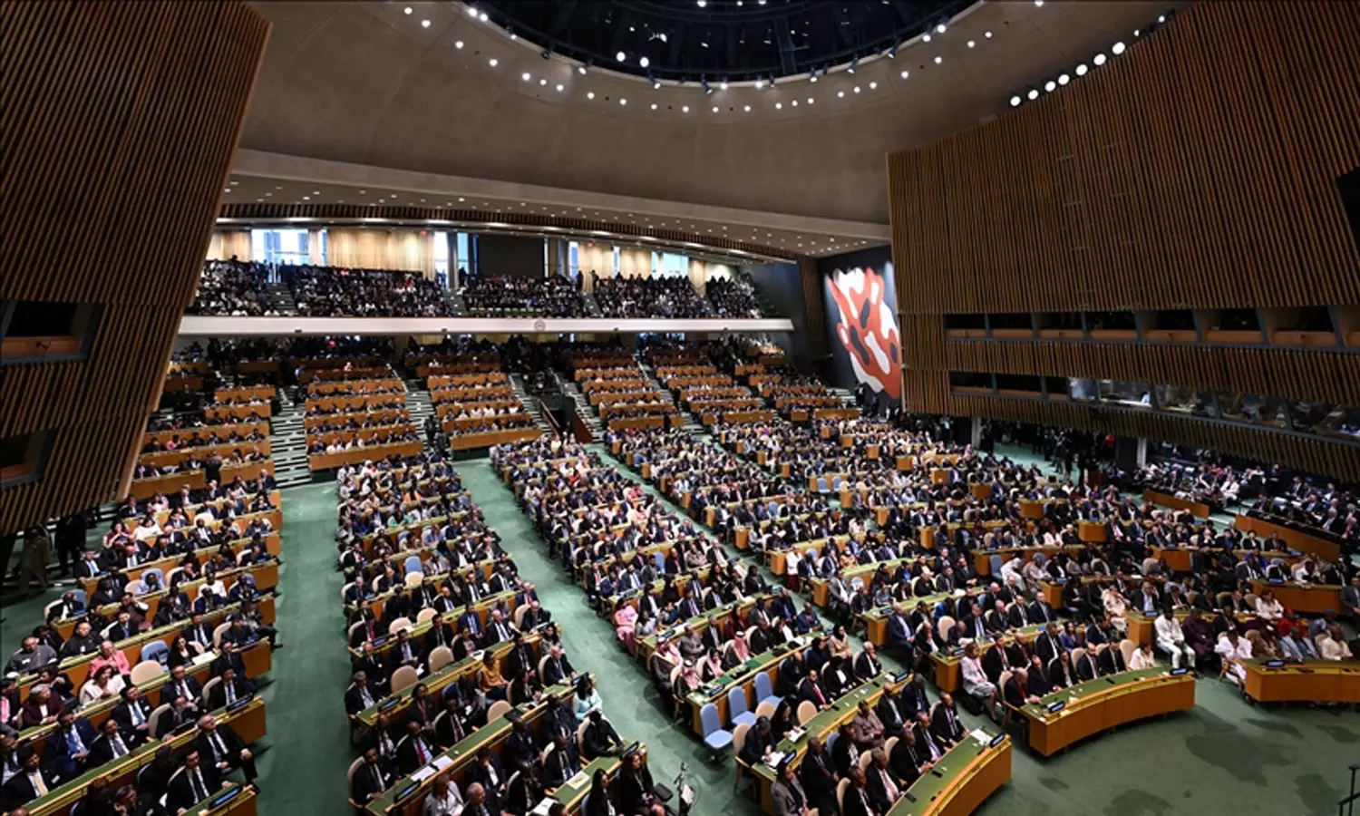 യുഎൻ ജനറൽ അസംബ്ലി Photo| Anadolu Ajansı