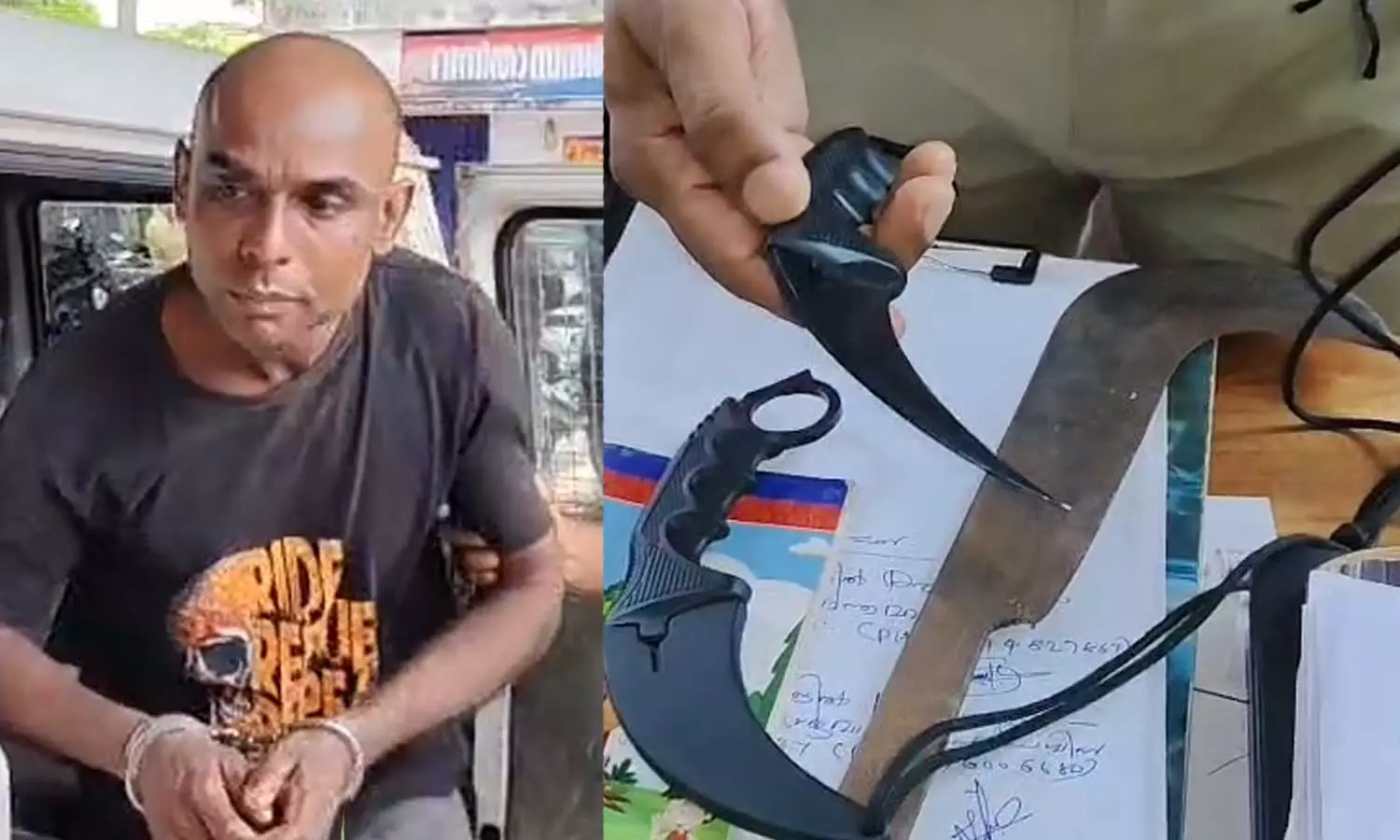 മുഹമ്മദ് നബിയെ അധിക്ഷേപിച്ച് ഫേസ്ബുക്ക് പോസ്റ്റ്: പിടിയിലായ ബിജെപി പ്രവർത്തകന്‍റെ വീട്ടില്‍നിന്ന് മാരകായുധങ്ങള്‍ കണ്ടെത്തി