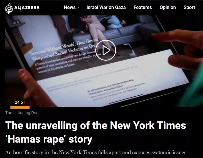 അൽ ജസീറയുടെ വസ്തുതാന്വേഷണ റിപ്പോർട്ട് | Photo: Al Jazeera