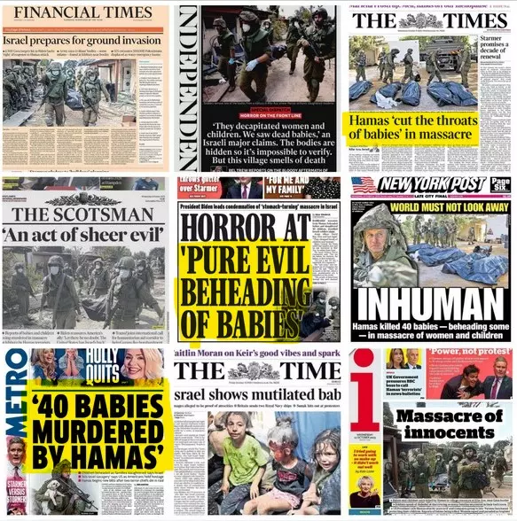 ഹമാസ് 40 കുഞ്ഞുങ്ങളെ കൊന്നതായി വന്ന വാർത്തകൾ | Photo: Special Arrangement