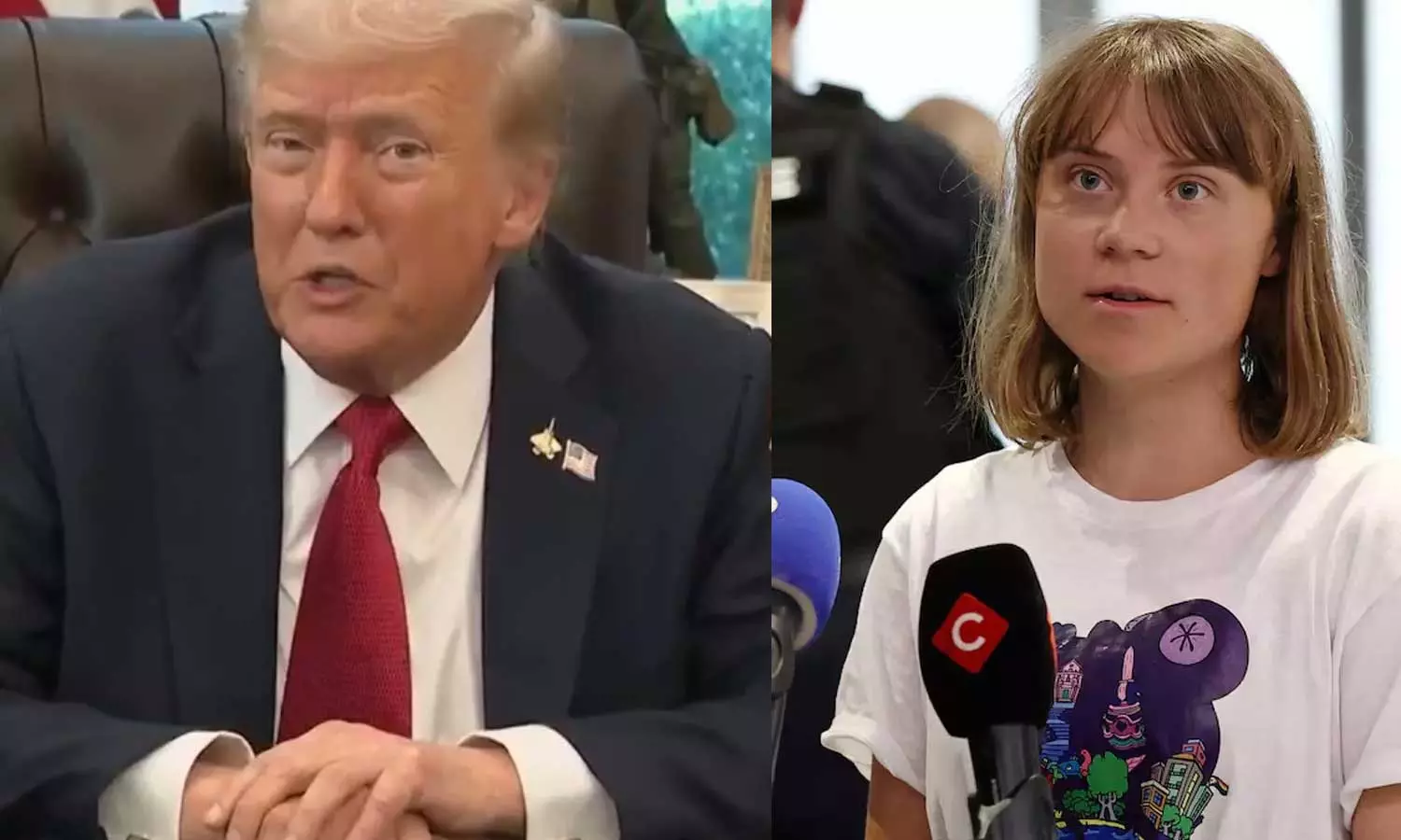 തുംബർ​ഗ് ഒരു വട്ട് കേസ്; എത്രയും വേ​ഗം ഡോക്ടറെ കാണിക്കണം;  പരിഹാസവുമായി ട്രംപ്