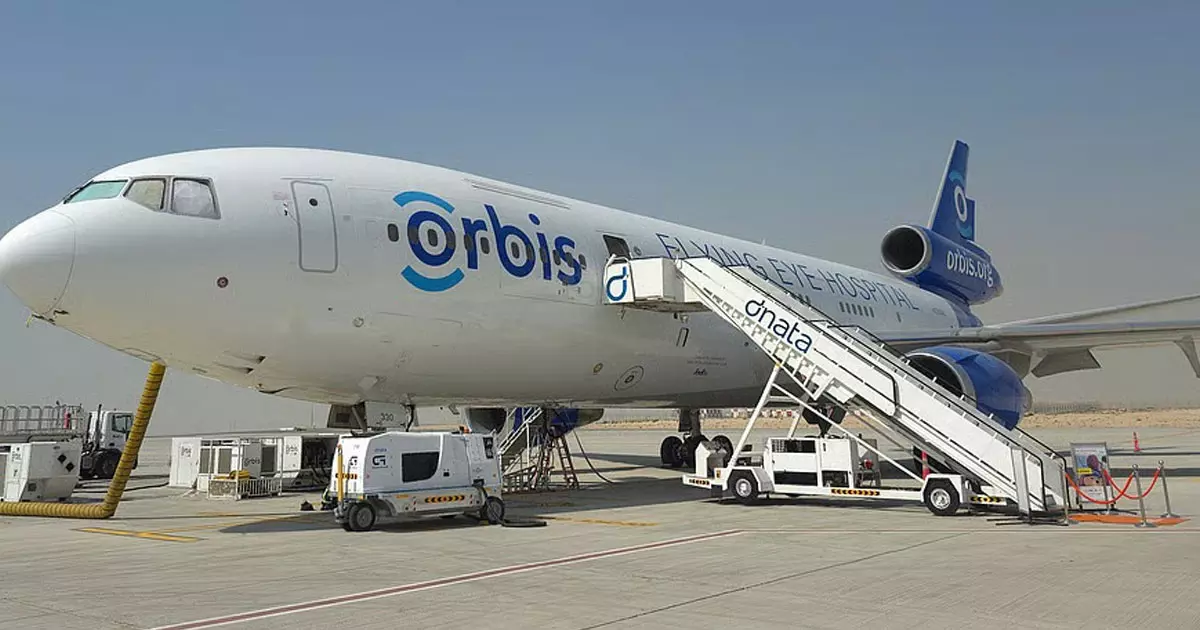 Orbis Flying Eye Hospital Reaced Dubai