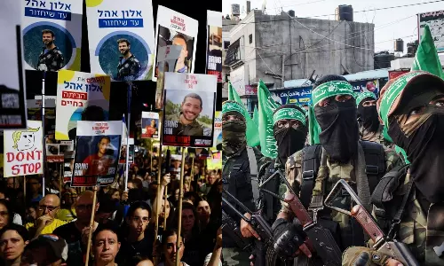 Hamas hands over lists of names of Israeli hostages and Palestinian prisoners for swap deal