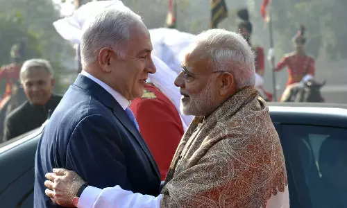 നെതന്യാഹുവിന്റെ ശക്തമായ നേതൃത്വത്തിന്റെ പ്രതിഫലനം; ഗസ്സ വെടിനിര്ത്തലിൽ പ്രശംസയുമായി മോദി നെതന്യാഹുവിന്റെ ശക്തമായ നേതൃത്വത്തിന്റെ പ്രതിഫലനം; ഗസ്സ വെടിനിര്ത്തലിൽ പ്രശംസയുമായി മോദി