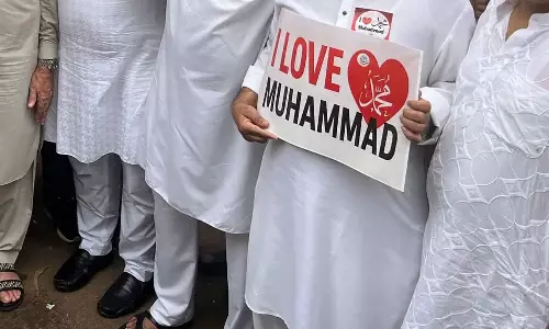 10 Arrested across UP for I Love Muhammad posters, videos