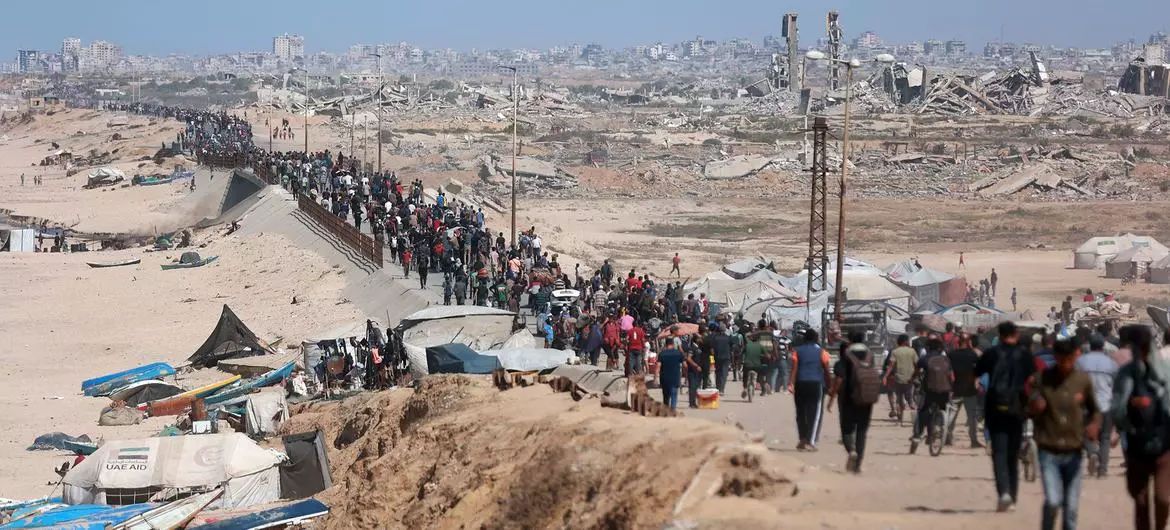 വെടിനിര്‍ത്തൽ; ഞായറാഴ്ച മുതൽ ഗസ്സയിലേക്കുള്ള സഹായവിതരണം തുടങ്ങുമെന്ന് യുഎൻ