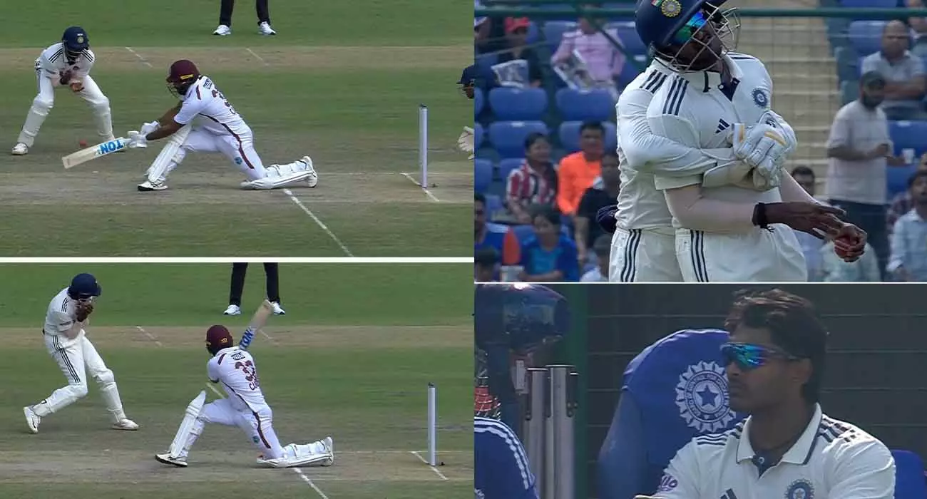 What a catch; Fans are amazed by Sai Sudarshans catch that got the West Indies player out - Video