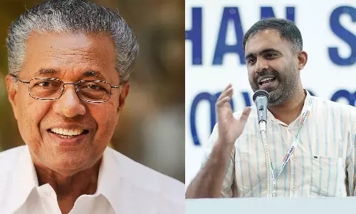 മകനും പെട്ടു, മോനും മോളും അച്ഛനും ചേർന്ന തിരുട്ട് ഫാമിലിയാണ് അവർ; പിണറായിക്കെതിരെ അബിൻ വർക്കി