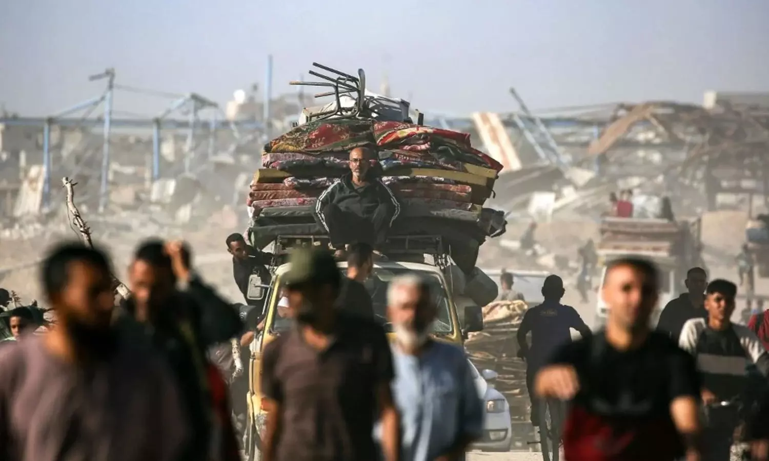 ഗസ്സ വെടിനിർത്തൽ; ജന്മദേശത്തേക്ക് മടങ്ങിയെത്തി അഞ്ച് ലക്ഷത്തിലധികം ഫലസ്തീനികൾ