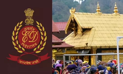 ശബരിമല സ്വര്‍ണക്കൊള്ള: അന്വേഷണത്തിന് ഇഡിയും