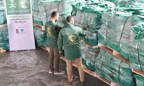 Saudi Arabia increases aid to Gaza Saudi Arabia increases aid to Gaza