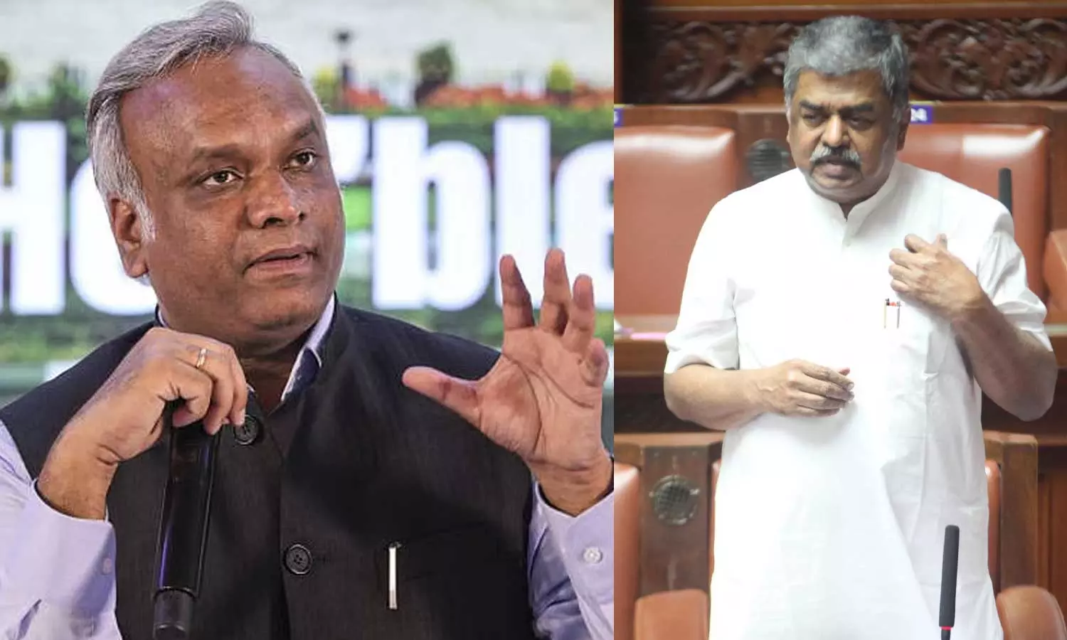 കുട്ടികളിൽ തെറ്റായ ചിന്താഗതി സൃഷ്ടിക്കും, സർക്കാർ സ്ഥാപനങ്ങളിലും പൊതുസ്ഥലങ്ങളിലും ആർഎസ്എസിനെ നിരോധിക്കണം; കർണാടക കോൺഗ്രസ് നേതാക്കൾ