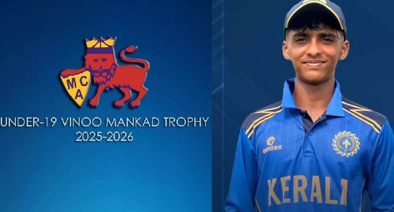 Vinu Mankad Trophy; Kerala thrashes Bihar Vinu Mankad Trophy; Kerala thrashes Bihar