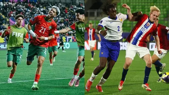 അണ്ടർ 20 ലോകകപ്പ്; നോർവെയെ തകർത്ത് ഫ്രാൻസ് സെമിയിൽ, അമേരിക്കെ വീഴ്ത്തി മൊറോക്കോയും മുന്നോട്ട്