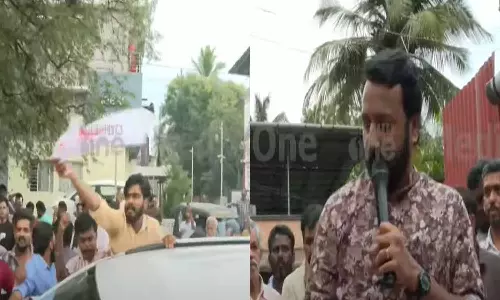 രാഹുൽ മാങ്കൂട്ടത്തിലിനെ തടഞ്ഞ് ഡിവൈഎഫ്ഐ ; മറ്റന്നാളത്തെ ഉദ്ഘാടനത്തിന് ക്ഷണിച്ച് രാഹുൽ മാങ്കൂട്ടത്തിൽ