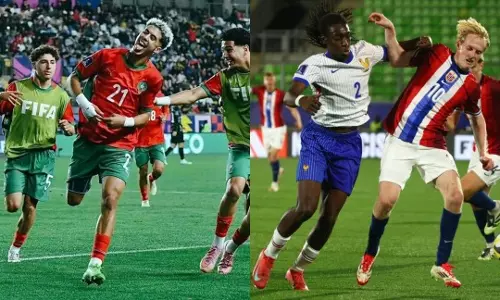 അണ്ടർ 20 ലോകകപ്പ്; നോർവെയെ തകർത്ത് ഫ്രാൻസ് സെമിയിൽ, അമേരിക്കെ വീഴ്ത്തി മൊറോക്കോയും മുന്നോട്ട്