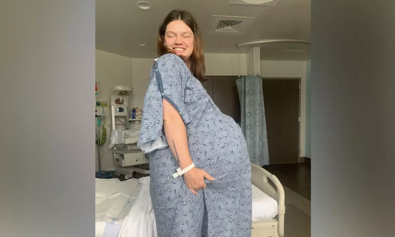 യുവതി പ്രസവിച്ചത് അഞ്ച് കിലോയിലധികം ഭാരമുള്ള കുഞ്ഞിനെ; സോഷ്യൽ മീഡിയയിൽ താരമായി ഷെൽബിയും മകനും