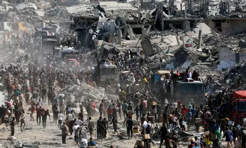 ഗസ്സയിൽ വെടിനിർത്തൽ ലംഘിച്ച് ഇസ്രായേൽ; അഞ്ച് ഫലസ്തീനികളെ വെടിവെച്ചു കൊന്നു