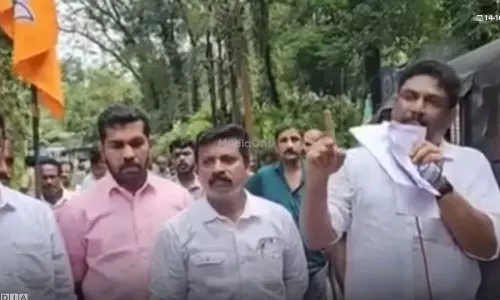 പൊലീസ് സ്റ്റേഷനിൽ കയറി തല്ലിയിട്ടുണ്ട് , ഇനിയും തല്ലും, മുട്ടുകാല് തല്ലിയൊടിക്കും- പൊലീസിനെതിരെ ഭീഷണിയുമായി ബിജെപി നേതാവ്