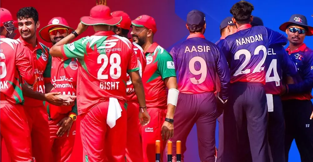 2026 ട്വന്റി 20 ലോകകപ്പ്; നേപ്പാളും ഒമാനും യോഗ്യത നേടി