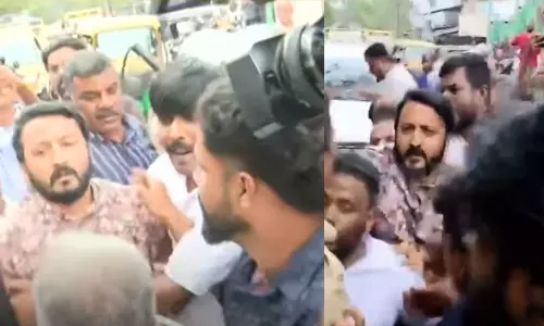 പാലക്കാട്ട് രാഹുൽ മാങ്കൂട്ടത്തിലിനെ വഴി തടഞ്ഞ സംഭവം; കേസെടുത്ത് പൊലീസ്