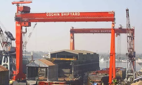 യൂറോപ്പില് നിന്ന് 2,000 കോടിയുടെ മെഗാ ഓര്ഡര് സ്വന്തമാക്കി കൊച്ചിന് ഷിപ്പ്യാര്ഡ് യൂറോപ്പില് നിന്ന് 2,000 കോടിയുടെ മെഗാ ഓര്ഡര് സ്വന്തമാക്കി കൊച്ചിന് ഷിപ്പ്യാര്ഡ്