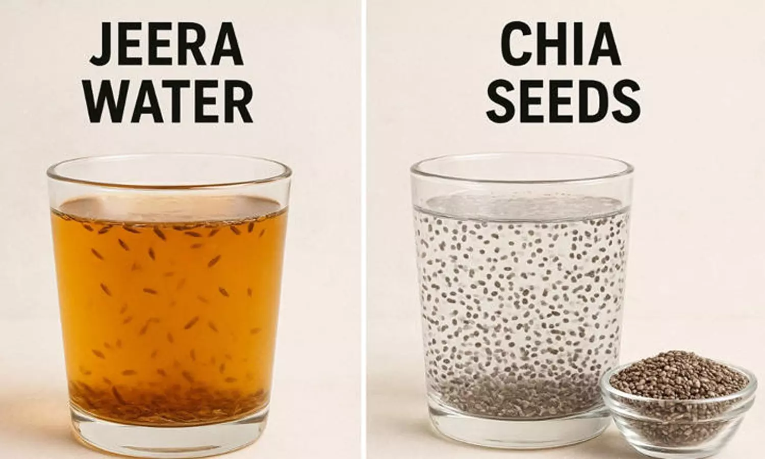 ജീരകമോ ചിയ സീഡ്സുകളോ?; ശരീരഭാരം കുറയ്ക്കാൻ ഏതാണ് നല്ലത്? ജീരകമോ ചിയ സീഡ്സുകളോ?; ശരീരഭാരം കുറയ്ക്കാൻ ഏതാണ് നല്ലത്?