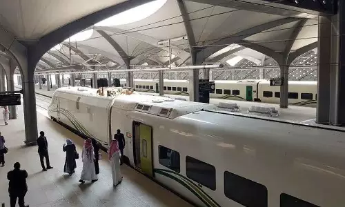സൗദിയിൽ ട്രെയിൻ യാത്രക്കാരുടെ എണ്ണത്തിൽ വൻ വർധനവ്