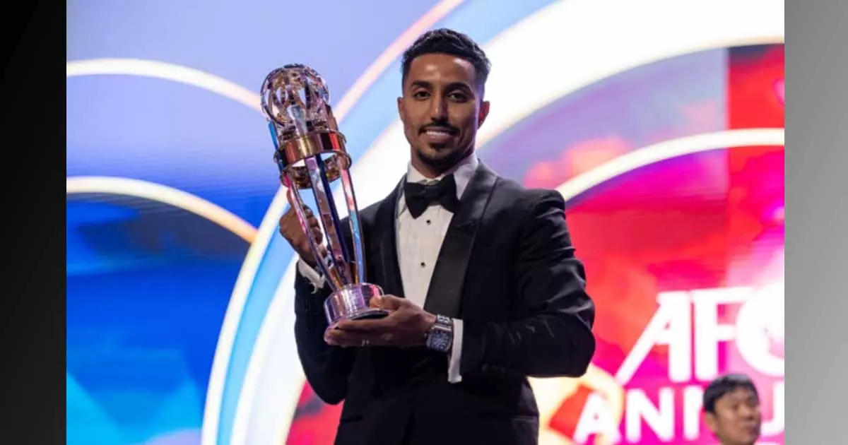 സാലിം അൽ ദോസരി ഏഷ്യയിലെ മികച്ച ഫുട്ബോൾ താരം