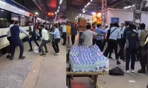 കുടിവെള്ളത്തെ ചൊല്ലി തർക്കം; റെയില്‍വേ സ്റ്റേഷനില്‍ വന്ദേഭാരത് ജീവനക്കാര്‍ ഏറ്റുമുട്ടി