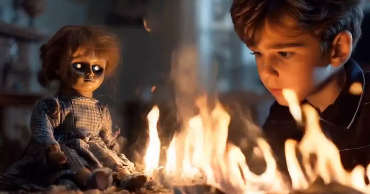 Dubai Police against Evil Doll burning challenge