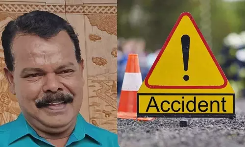 കുമളിയിൽ റോഡിലേക്ക് വീണ മൺകൂനയിൽ സ്കൂട്ടർ ഇടിച്ചുകയറി യാത്രികന് ദാരുണാന്ത്യം