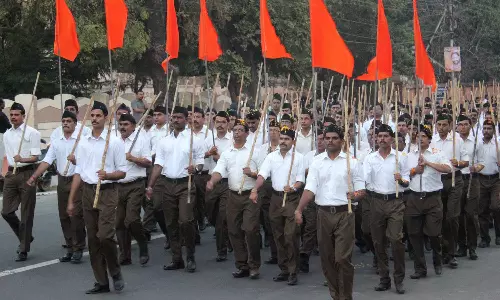 RSS march banned in Karnataka ministers constituency High Court refuses permission