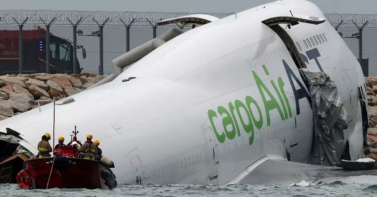 ACT Airlines cargo plane skids off runway, falls into sea, killing two in Hong Kong ACT Airlines cargo plane skids off runway, falls into sea, killing two in Hong Kong