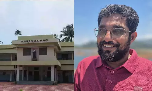 ഹിജാബ് ധരിക്കാൻ പാടില്ലെന്ന നിബന്ധന സ്കൂള്‍ അറിയിച്ചിട്ടില്ല, എവിടെയും ഒപ്പിട്ടിട്ടില്ല: സെന്റ് റീത്താസ് സ്കൂളില്‍ ശിരോവസ്ത്ര വിലക്ക് നേരിട്ട വിദ്യാര്‍ഥിനിയുടെ പിതാവ്
